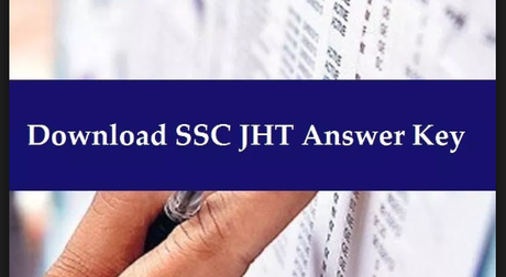 SSC JHT Answer Key 2018-19: Download SSC JHT  Hall Ticket