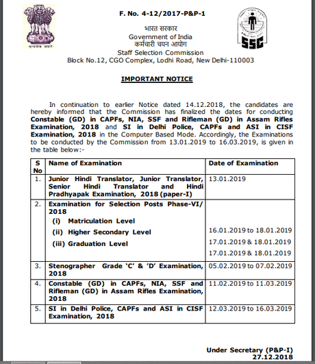 SSC Stenographer Group C & D Admit Card 2019 Download Region Wise SSC Stenographer Group C & D Admit Card 2019 Download Region Wise