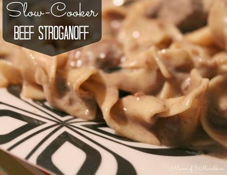SLOW-COOKER BEEF STROGANOFF