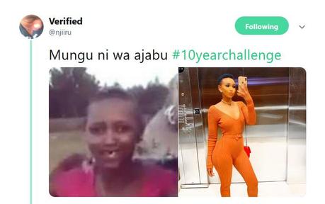 Huddah reveals why she hasn’t participated in the viral #10yearchallenge