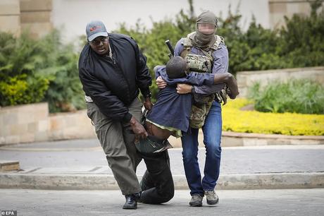 Another hero to celebrate! Photos of lone British special forces soldier who stormed into DusitD2 hotel and saved countless Kenyans