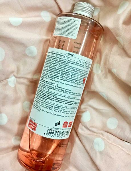 Miniso Rose Essence Toner Review Miniso Rose Essence Toner Review