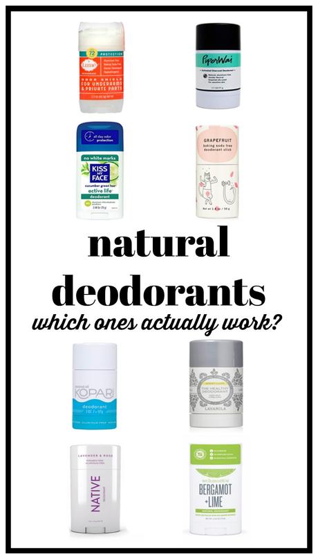 Natural Deodorants Review (Including one for Lume)