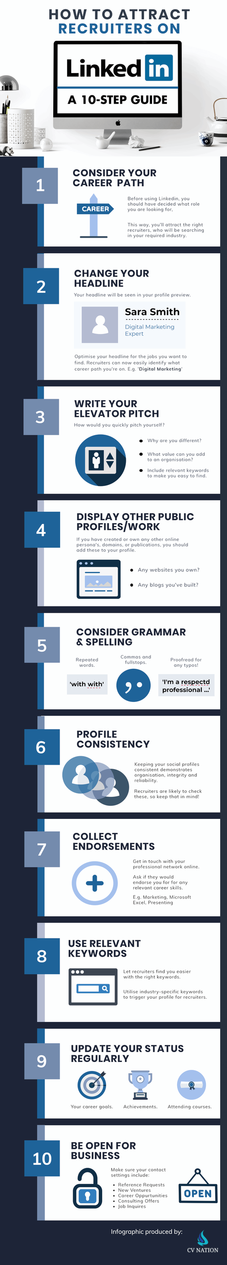 How to Attract Recruiters on Linkedin