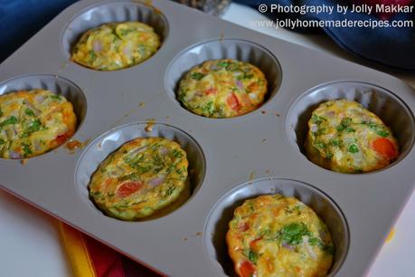 Breakfast Egg Muffins, How to make Easy Egg Muffins | Baked Egg Muffins with Veggies