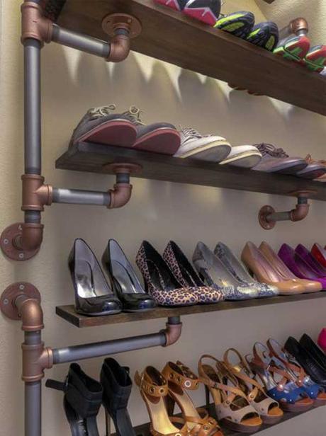 DIY shoe storage: Crazy Shoe Storage Ideas