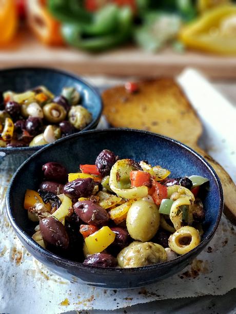 oven roasted olives