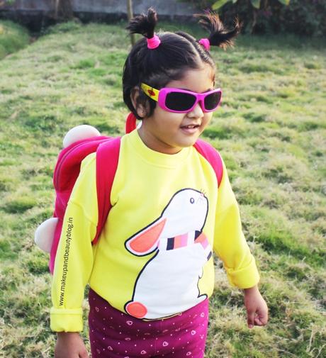 Toddler OOTD – Yellow Bunny Sweatshirt x Cherry Crumble