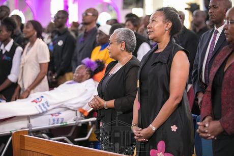 Talia Oyando breaks down during Bruce Odhiambo requiem mass: I remember when I lost my job, he fed me every single day