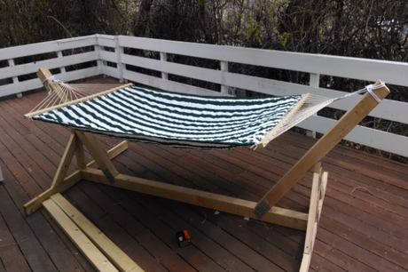 How to Build a Wooden Hammock Stand