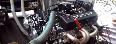 How much horsepower does a 383 Stroker make