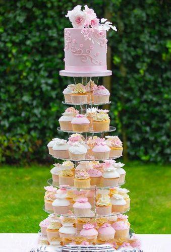 spring wedding cakes pink cake and cupcake bellariacakedesign