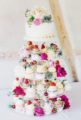 spring wedding cakes white cake with cup cake damiela porwol