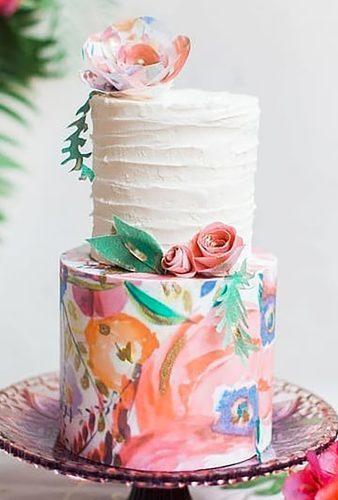 spring wedding cakes watercolor wedding cake nataliebrayphoto
