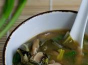 Vegan Mushroom Choy Soup