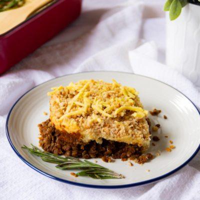 Vegan Cumberland Pie Recipe