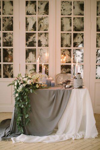 silver sage wedding elegant table with candles bloom ministry
