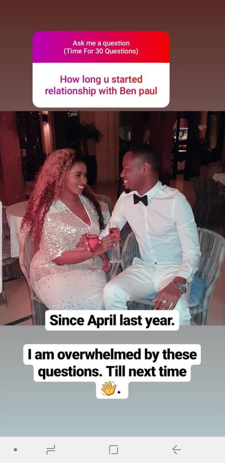 Anerlisa Muigai drops hints she cheated on her ex boyfriend Don with her current boyfriend Ben Pol