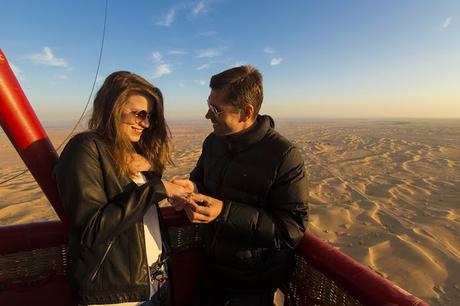 Romantic Places to Visit in Dubai Honeymoon hot air balloon