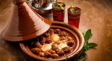 Traditional tajine pot in Morocco