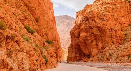 Enchanting Travels Morocco Tours a canyon in the High Atlas Mountains in Morocco