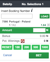 place a mobile bet