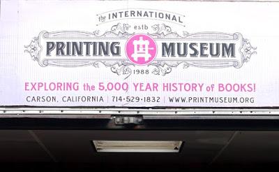 HOW TO MAKE A BOOK: Demonstration by the International Printing Museum at the LAPL Mobile Museum Fair