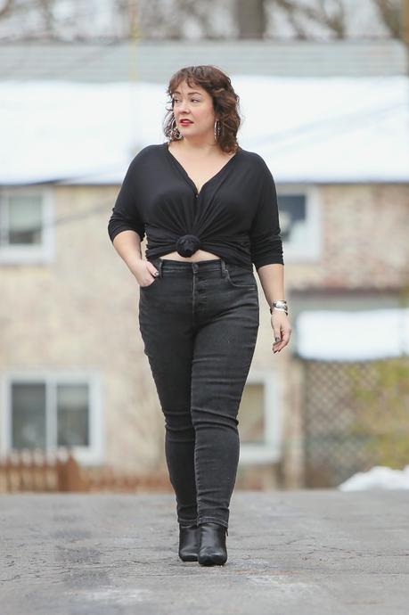 Everlane Jeans Review by a Curvy Size 12/14 Petite Woman