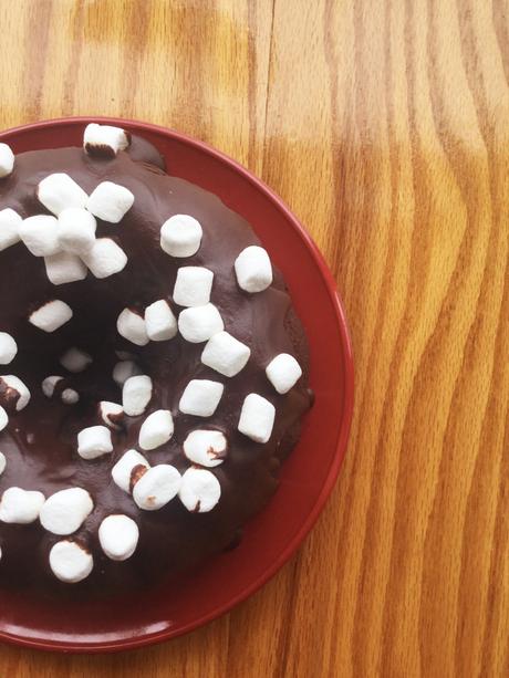 Hot Cocoa Chocolate Bundt Cake