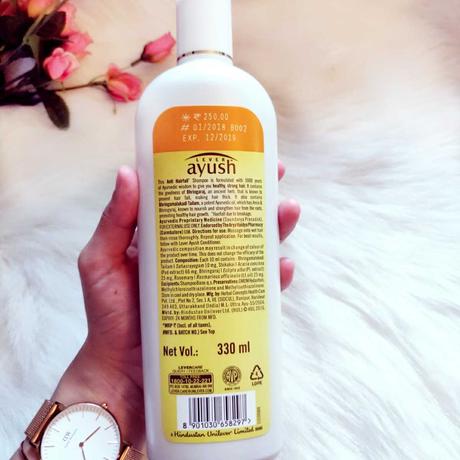 Lever Ayush Anti Hairfall Bhringaraj Shampoo Review