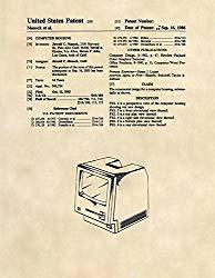 Image: Patent Prints - Apple Macintosh Computer Patent Art - Wall Art Poster (8.5 x 11) - 264, by The Art Of Innovation