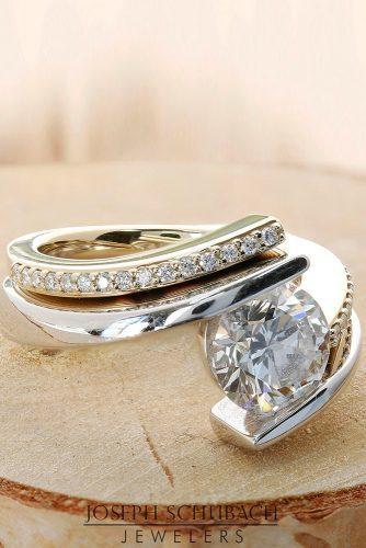 anniversary rings unique anniversary rings white gold engagement rings princess cut split shank engagement rings