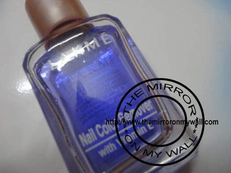 Lakme Nail Color Remover Review