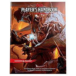 Image: Player's Handbook (Dungeons and Dragons), by Wizards RPG Team (Author). Publisher: Wizards of the Coast; 5th edition (August 19, 2014)