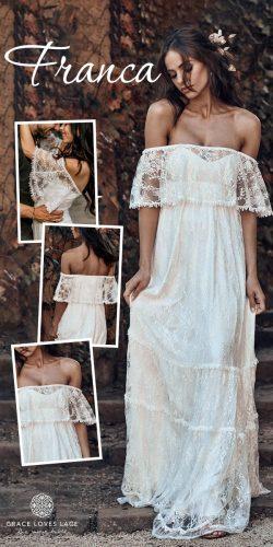 grace loves lace wedding dresses icon latest collection collage franca