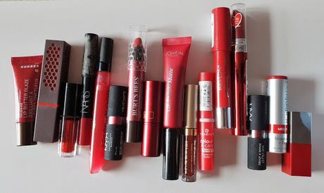 Red lipstick declutter