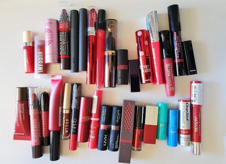 Red lipstick declutter