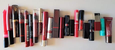 Red lipstick declutter