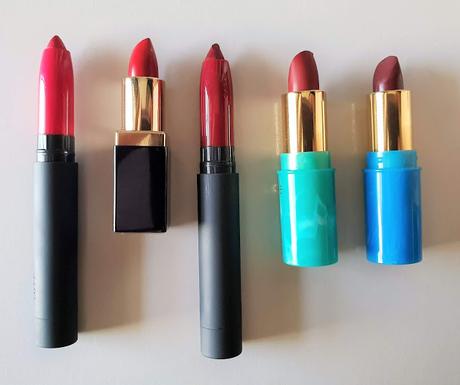 Red lipstick declutter