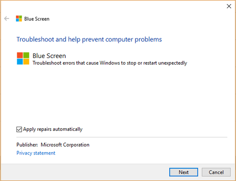 Fix Interrupt Exception not handled error Windows 10