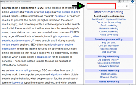 How To Search For A Word On A Web Page: Under 2 Seconds?