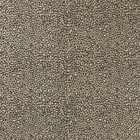 Beautiful leopard print fabric - Ocelot Noir by Clarke & Clarke