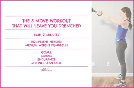 The 5 Move Workout That Will Leave You Drenched