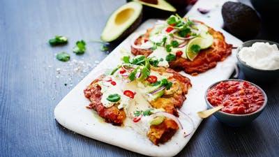 Keto taco meatza cooking video