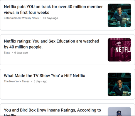 Is the Success of You on Netflix a Turning Point in the Inevitable End of Cable Television?