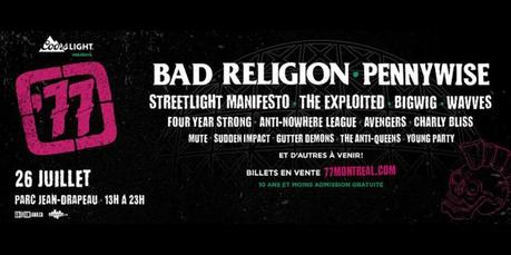 ’77 Montreal Music Festival 2019 Lineup and Ticket Info
