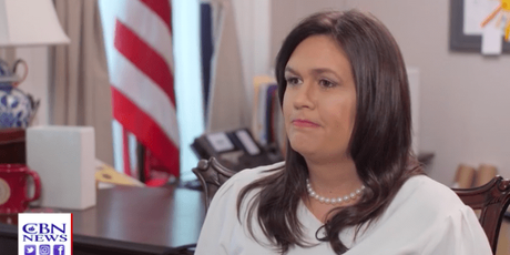 Sarah Sanders Believes God Wanted Trump To Become President