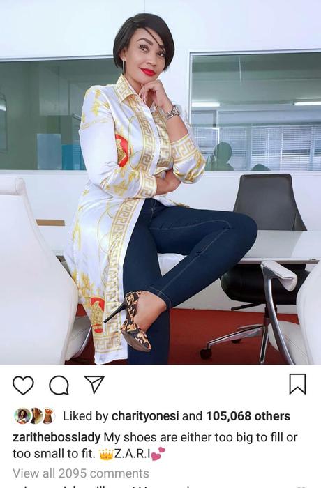 Zari sends cryptic message to Tanasha after the ‘sagging boobs’ incident