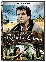 Image: Robinson Crusoe Digital DVD | Pierce Brosnan (Actor), William Takaku (Actor), Rod Hardy (Director), George Miller (Director), DVD Release Date: August 4, 2015