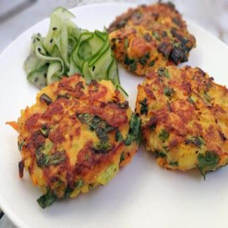 Healthy Salmon And Prawn Cakes